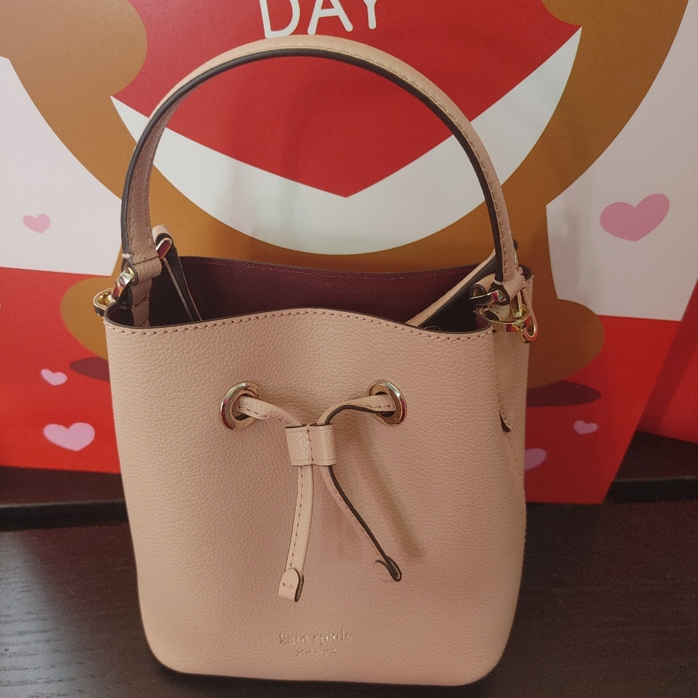 Kate Spade mini bucket bag